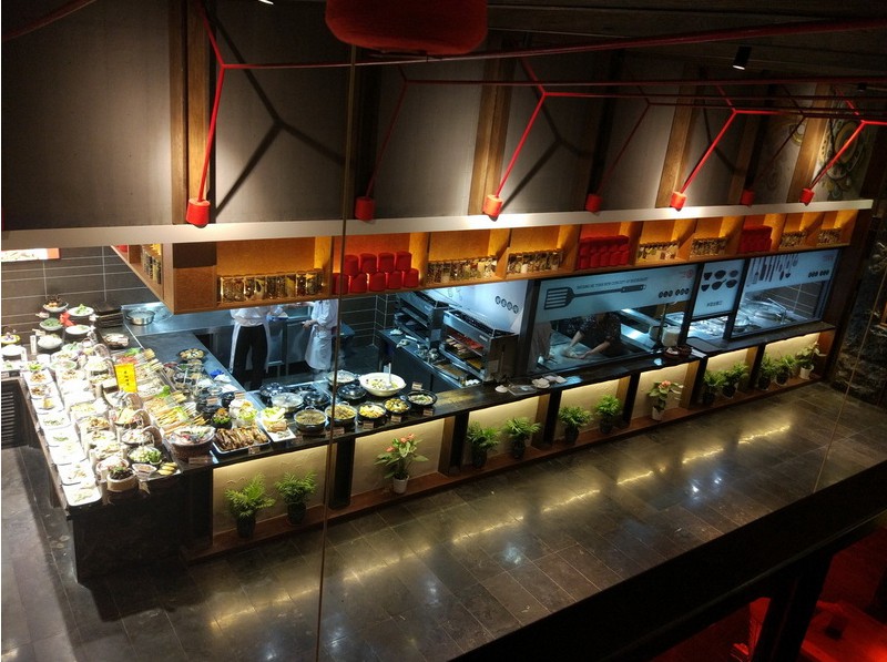 餐飲開放式廚房如何設(shè)計？開放式廚房效果圖